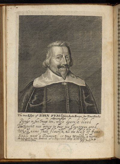 Portrait of John Pym, from 