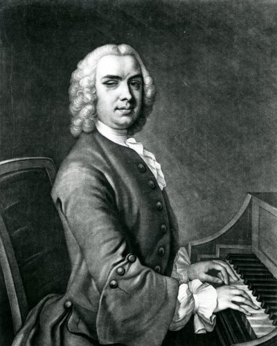 Portrait of John Stanley (1712-86) by English School