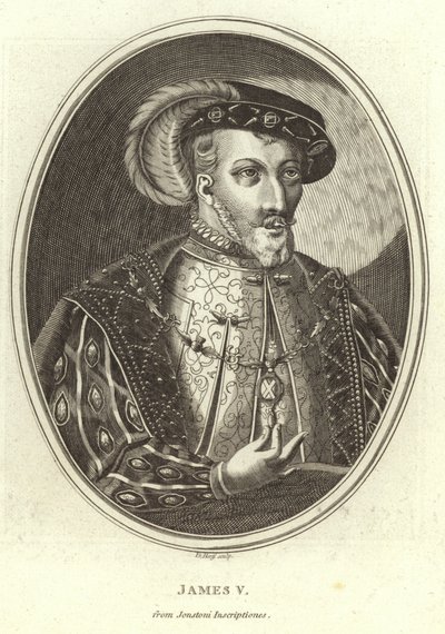 Portrait of King James V by English School