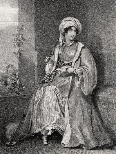 Portrait of Lady Hester Stanhope by English School