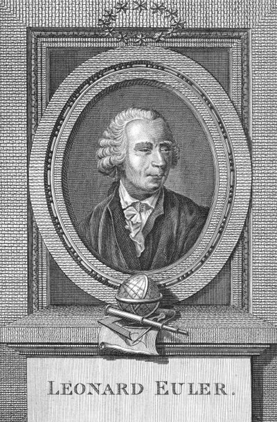 Portrait of Leonard Euler (1707-83) by English School