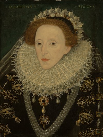 Portrait of Queen Elizabeth I, c.1580 by English School