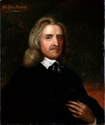 Portrait of Sir John Marlay by English School