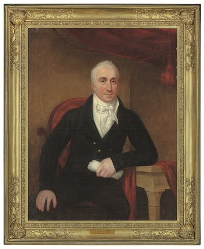 Portrait of Sir Manasseh Lopes by English School