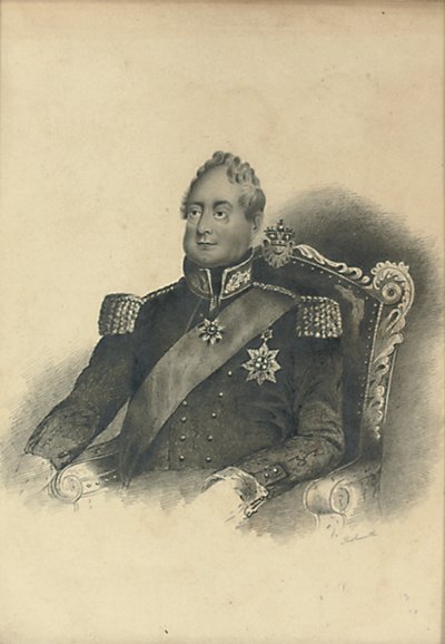 Portrait of William IV by English School