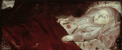 Portrait of a Dead Child by English School
