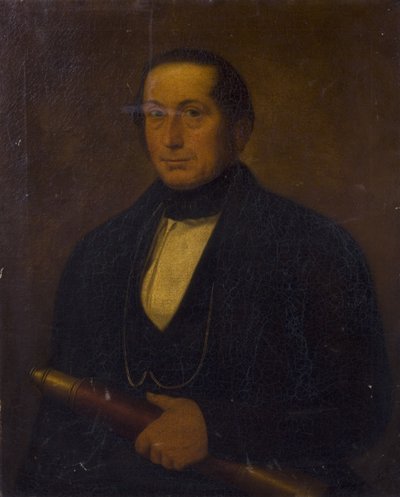 Portrait of a man by English School