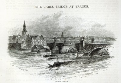 Prague Bridge by English School