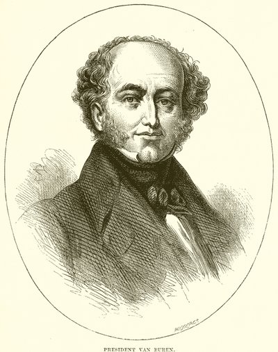 President van Buren by English School