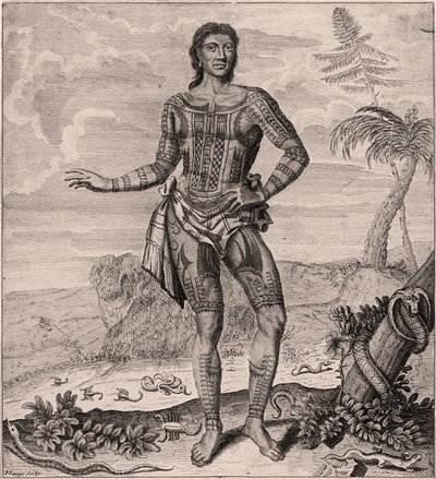 Prince Giolo from the Philippines, 1691 by English School