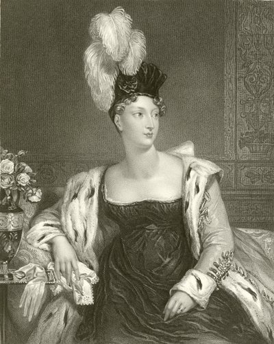 Princess Charlotte of Wales by English School