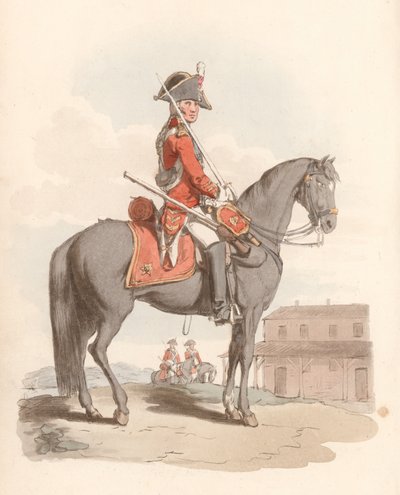 Private of the Life Guards by English School