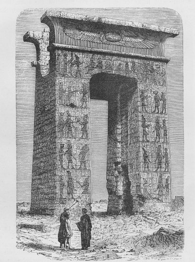 Propylon at Karnak by English School