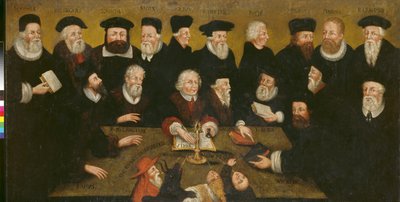 Protestant Reformers, c.1654 by English School