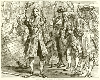 Reception of King James II at Kinsale by English School