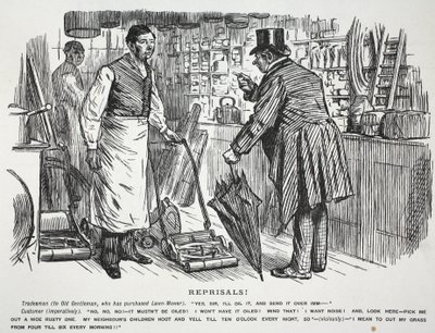 Reprisals!, Illustration from Punch by English School