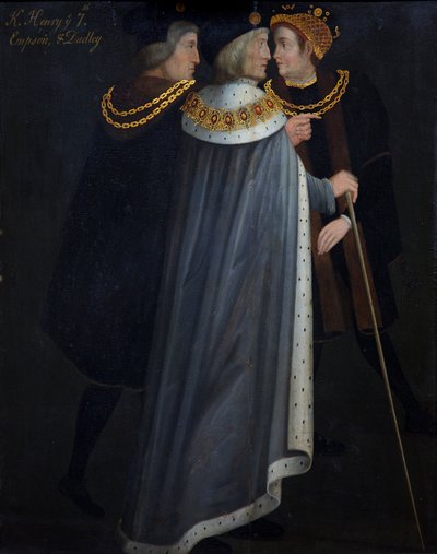 Richard Empson, Henry VII and Edmund Dudley by English School
