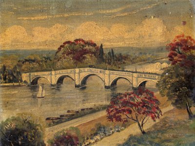 Richmond Bridge by English School
