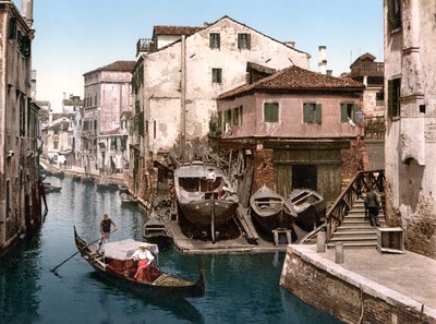 Rio della Botisella, Venice by English School