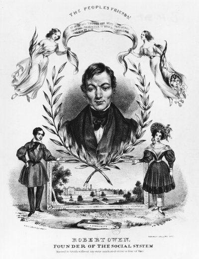 Robert Owen by English School
