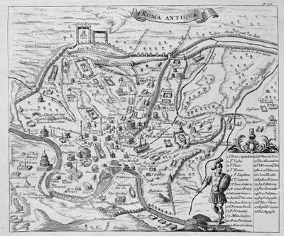 Roma Antiqua by English School