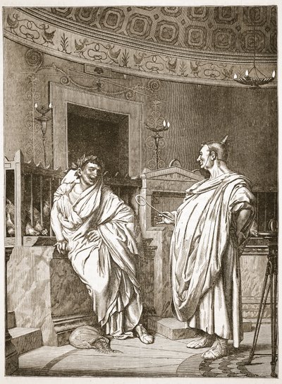 Roman Augurs by English School