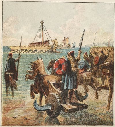 Romans conquer Britain by English School