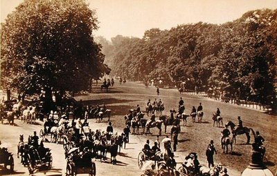 Rotten Row, c.1880 by English School