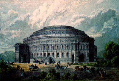 Royal Albert Hall, 2 November 1888 by English School