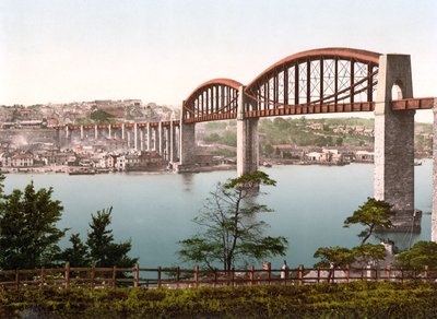 Saltash Bridge, Plymouth by English School