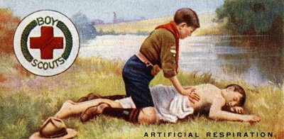 Scout First Aid Badge by English School