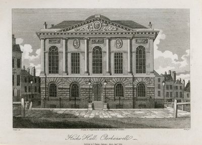 Sessions House, Clerkenwell by English School