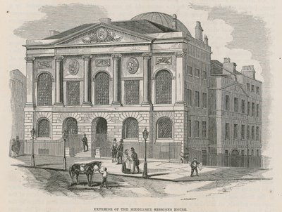 Sessions House, Clerkenwell by English School