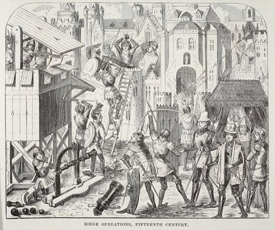 Siege Operations, Fifteenth Century by English School