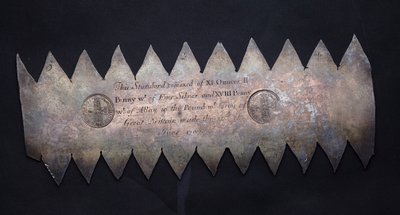 Silver Trial Plate by English School