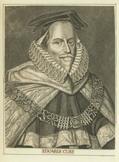 Sir Edward Coke by English School