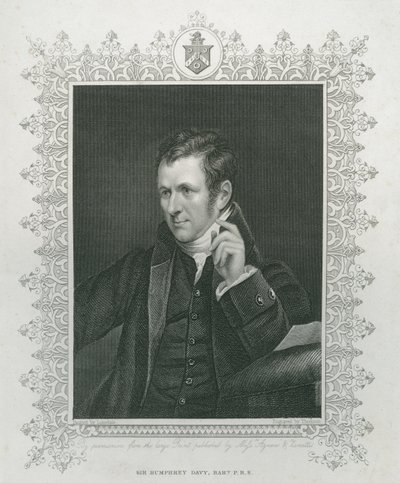 Sir Humphry Davy (1778-1829) by English School