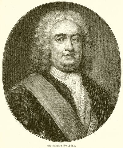 Sir Robert Walpole by English School