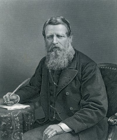 Sir Stafford Henry Northcote (1818-87) by English School