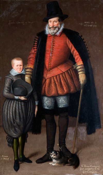 Sir Thomas Coningsby, c.1601-02 by English School