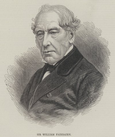 Sir William Fairbairn by English School