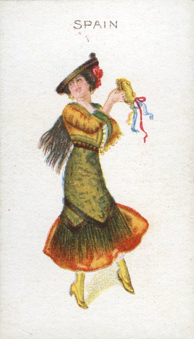 Spain, 1915 by English School