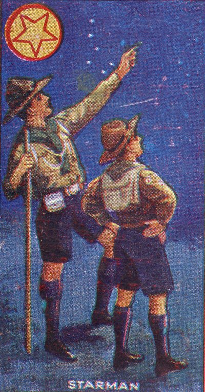 Starman Scout Badge, 1923 by English School