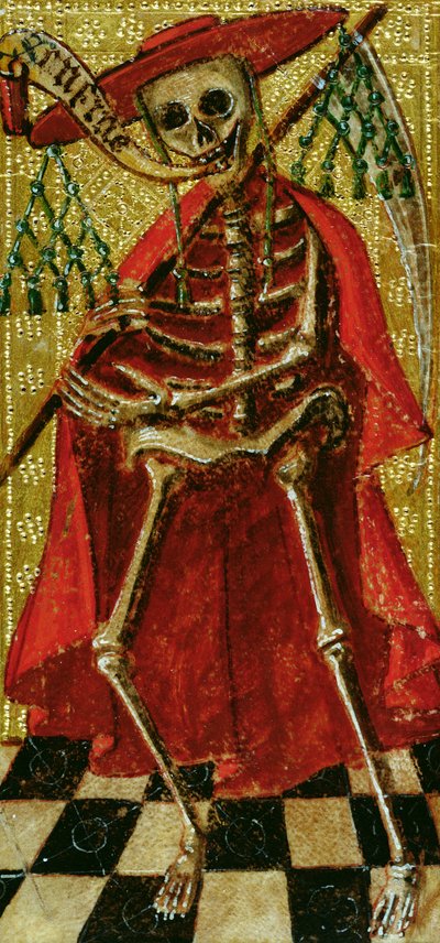 Tarot Card representing Death by English School