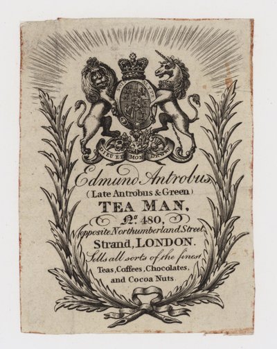 Tea Man, Edmund Antrobus by English School