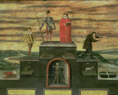 The Ages of Man by English School