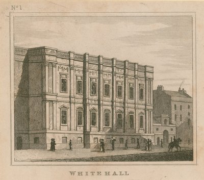 The Banqueting House, Whitehall by English School