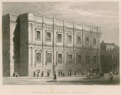 The Banqueting House, Whitehall by English School