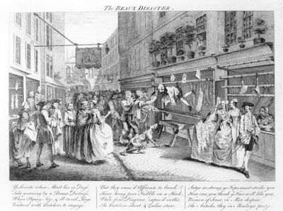 The Beaux Disaster, 1747 by English School
