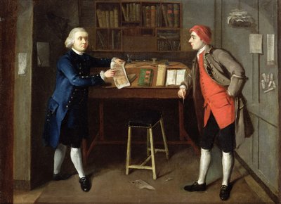 The Cabinet-Makers by English School